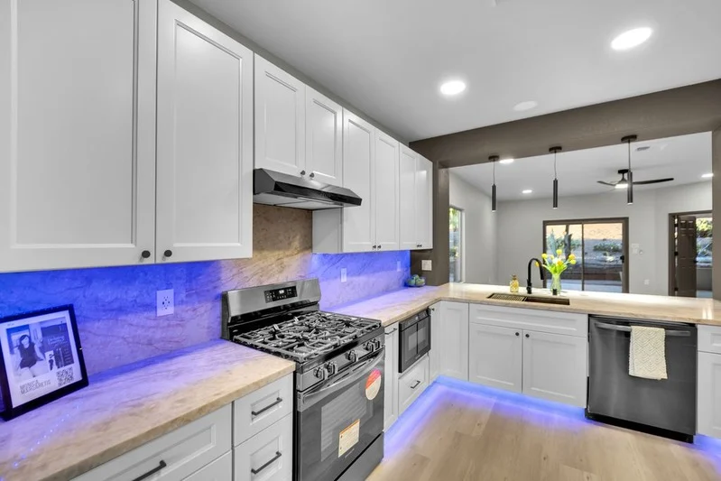 Remodeled kitchen at 1851 Cypress Greens Ave